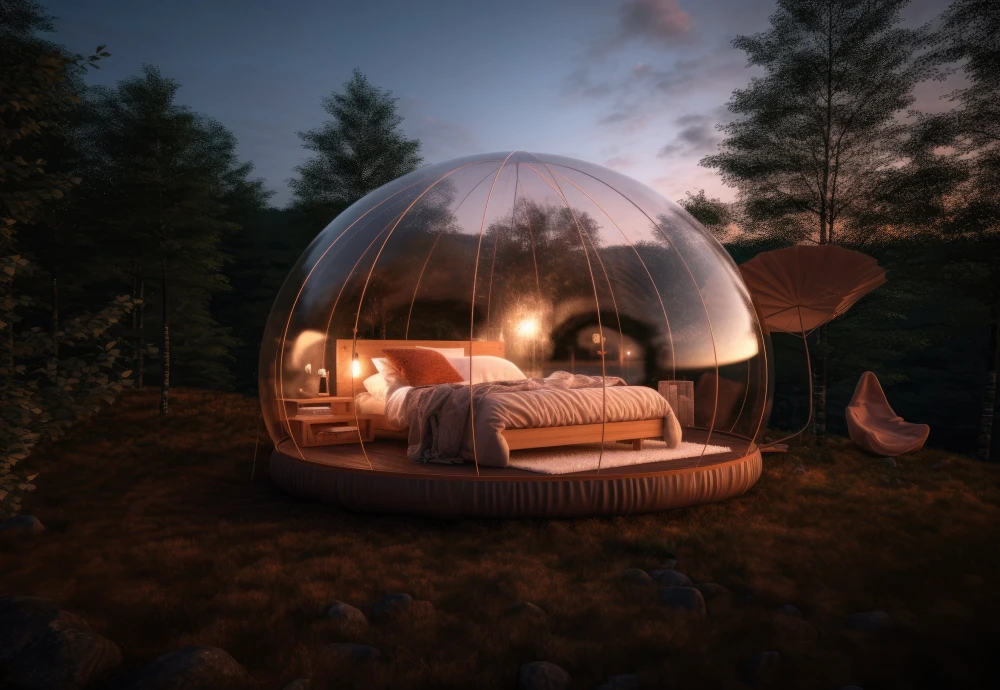 big clear bubble tent